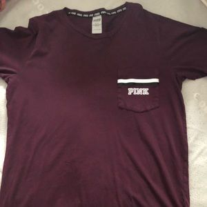 VS pink tee shirt